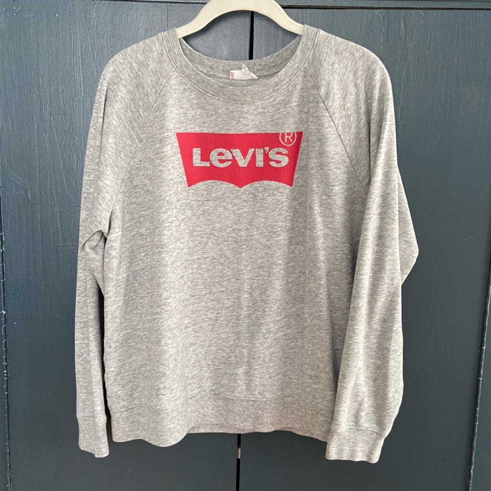 Levi’s grey Crewneck sweatshirt size large